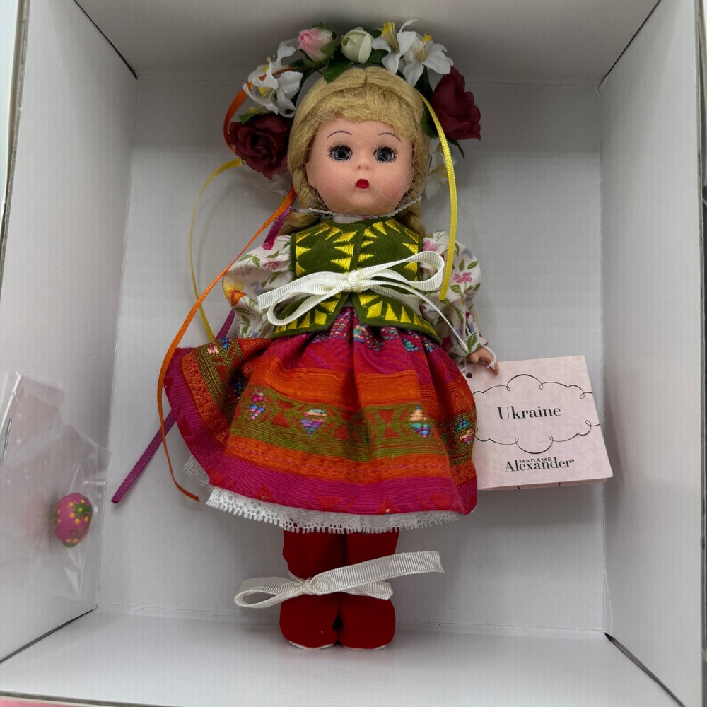 Madame Alexander Ukraine Doll 34325 International 8" NIB Blonde Blue Eyes NRFB